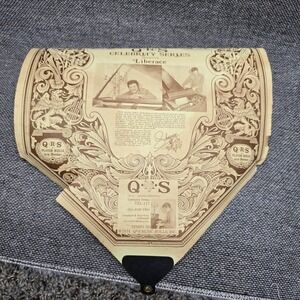 QRS Player Piano Roll Liberace Tea For Two CEL-117 1974 Vintage Gold Fair Used